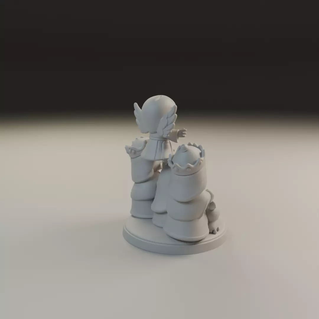 maria jesus baby 3D print model_14