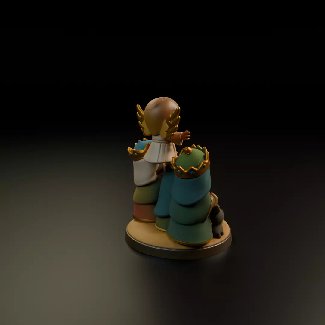 maria jesus baby 3D print model_13