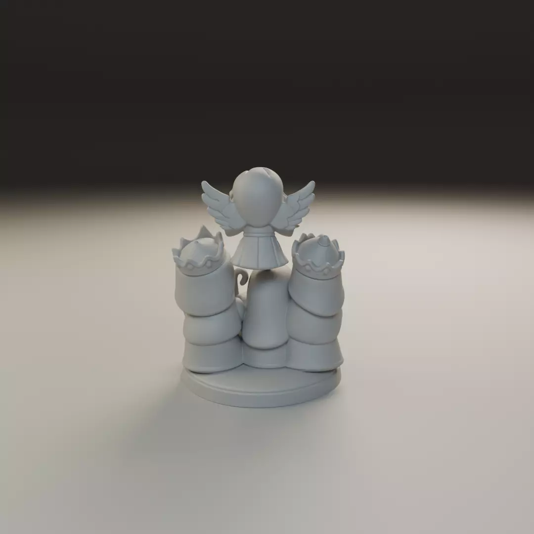 maria jesus baby 3D print model_6