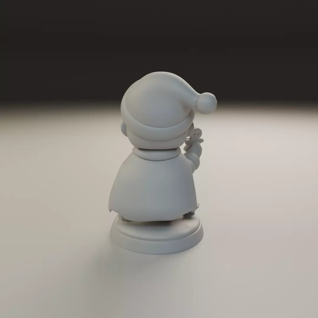 Mrs Claus 3D print model_6