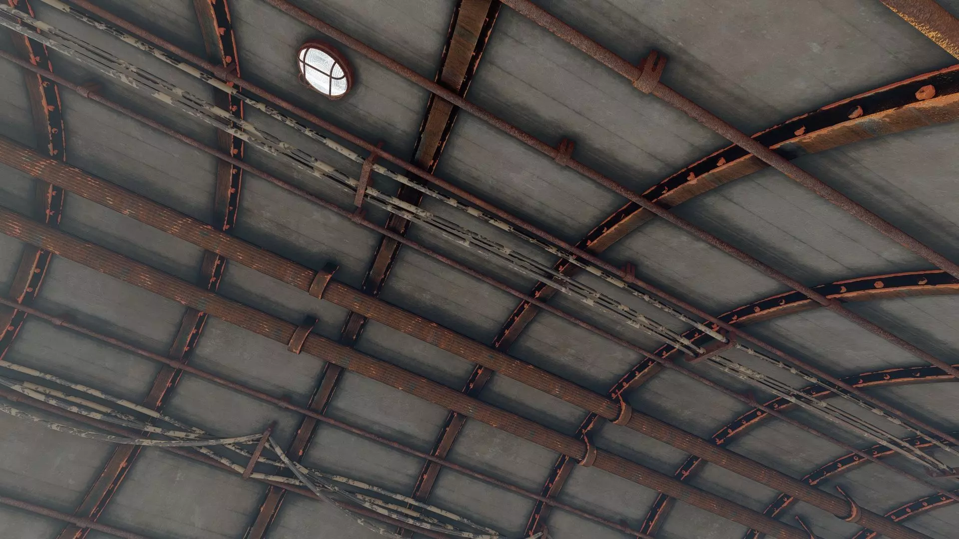 Realistic Railway Tunnel 3D model_13