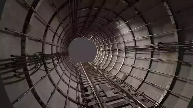 Realistic Railway Tunnel