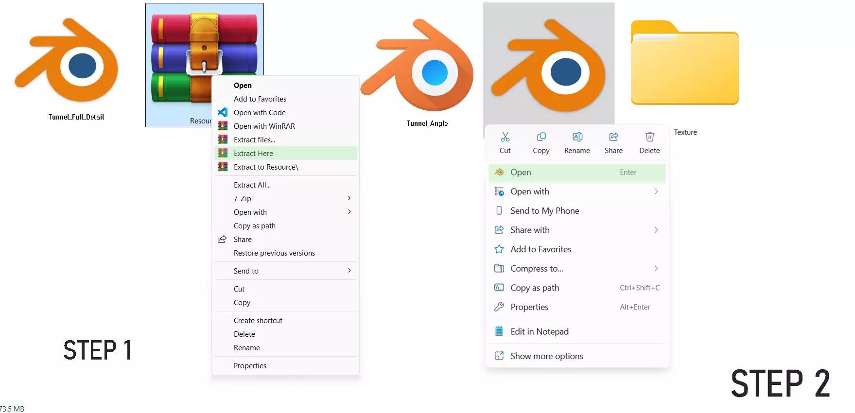 Realistic Railway Tunnel 3D model_18
