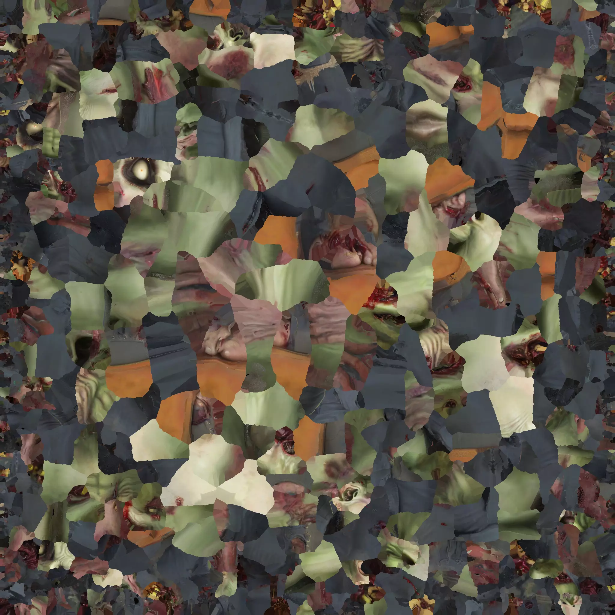 Zombie 3D Model Realistic Horror Sculpture Free 3D print model_4