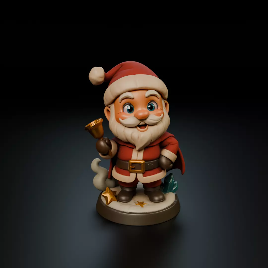 Santa Claus 3D print model_16