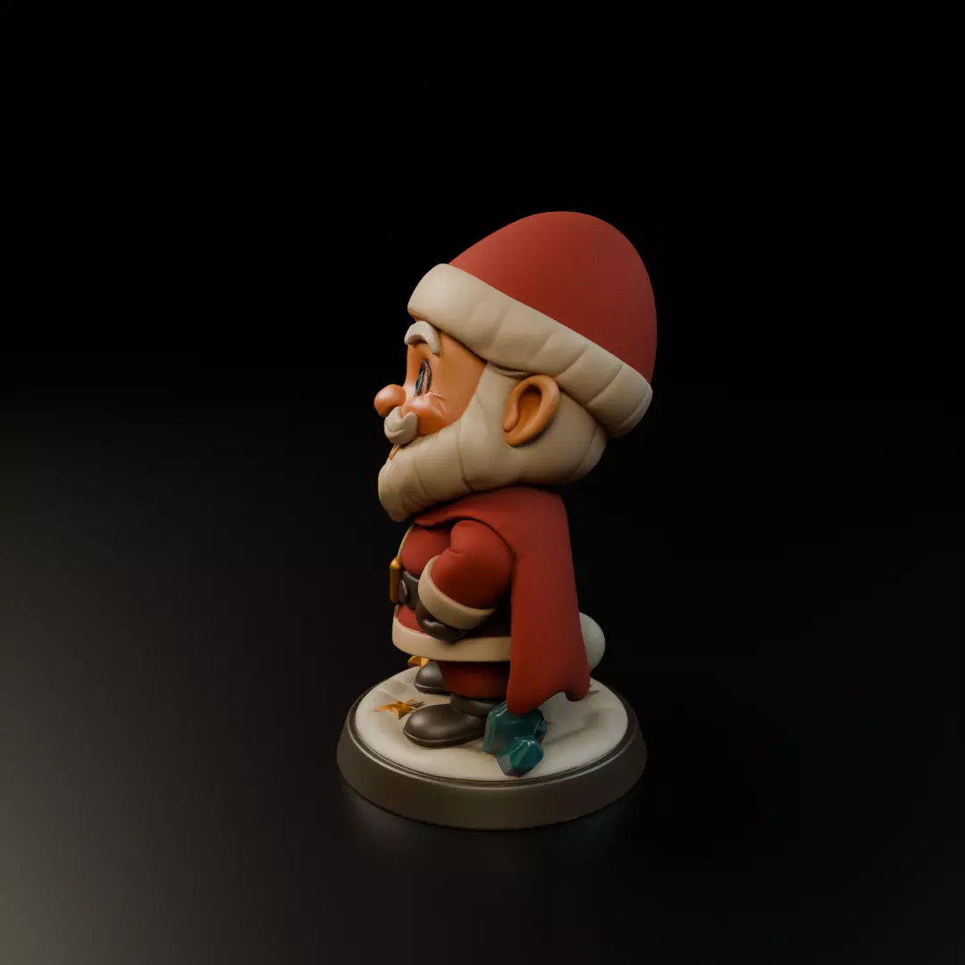 Santa Claus 3D print model_4