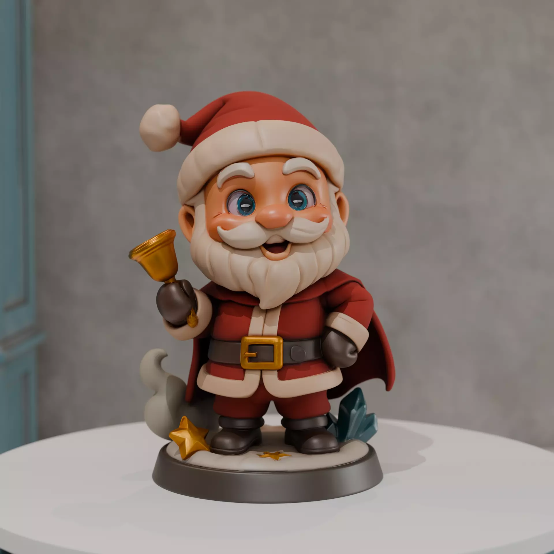 Santa Claus 3D print model_0