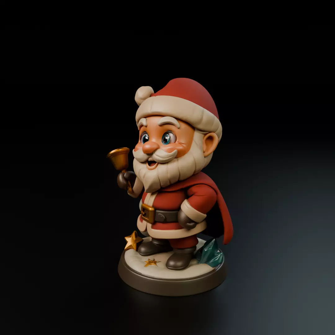 Santa Claus 3D print model_10