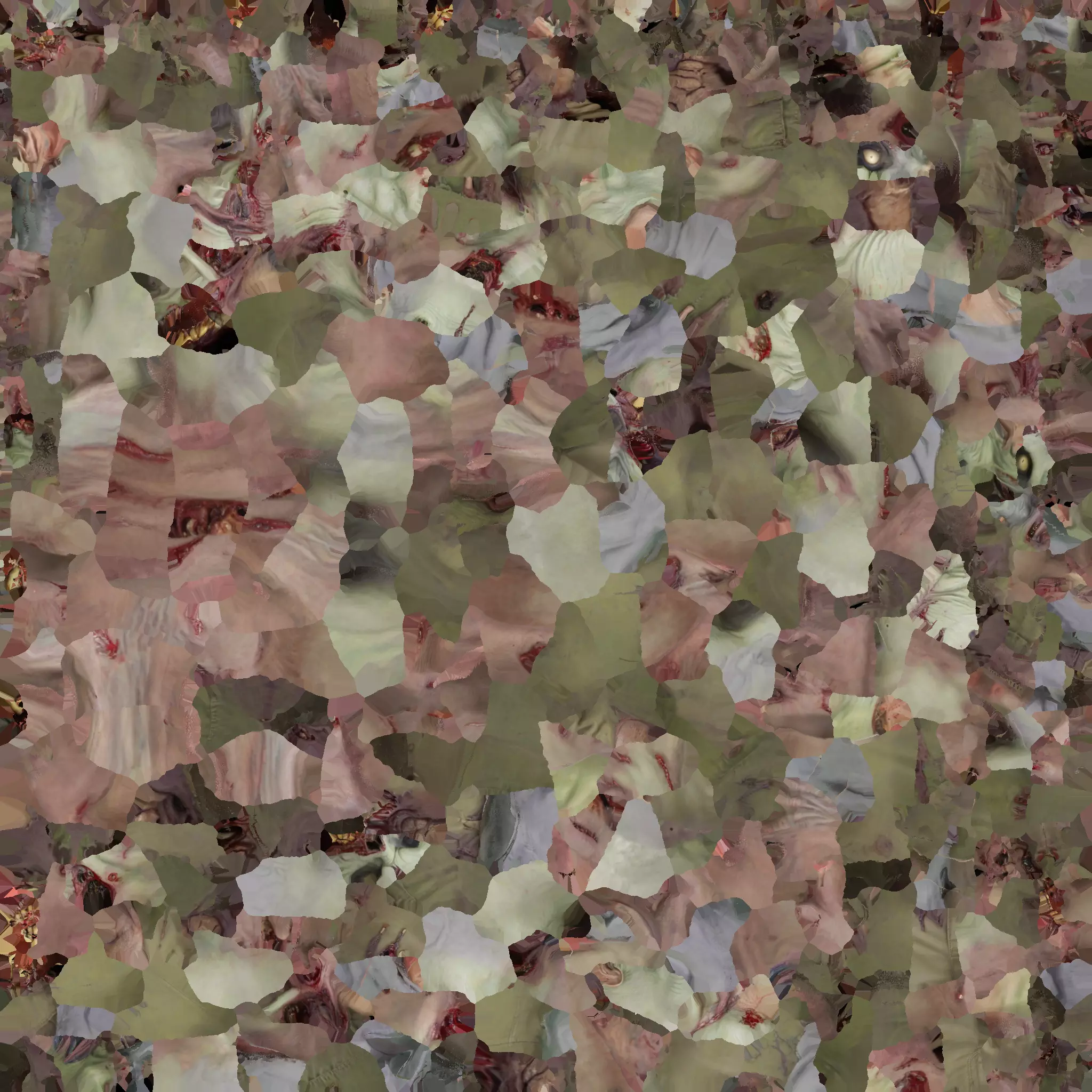 Zombie 3D Model Realistic Horror Sculpture Free 3D print model_4