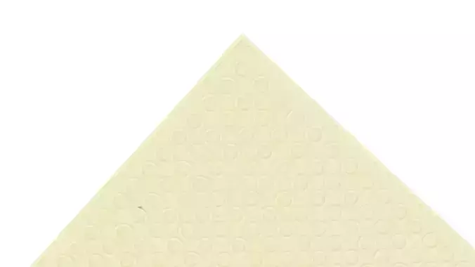 White Chocolate Large Lego Plate 3D model 6