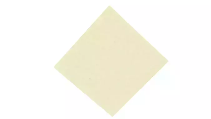 White Chocolate Large Lego Plate 3D model 5
