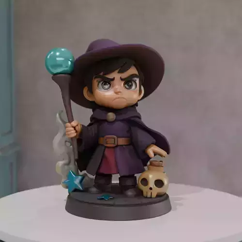 wizard chibi