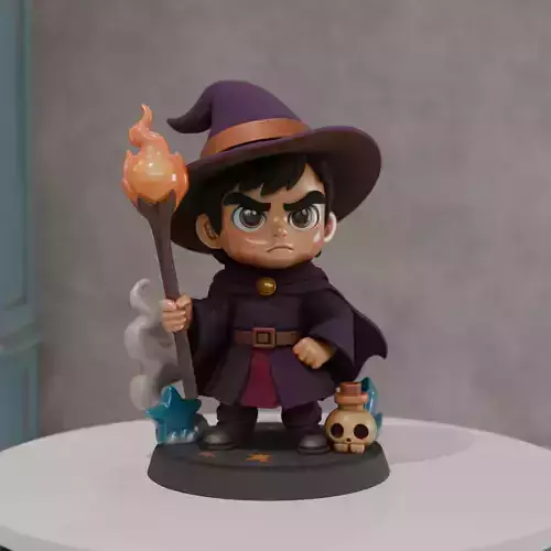 wizard chibi