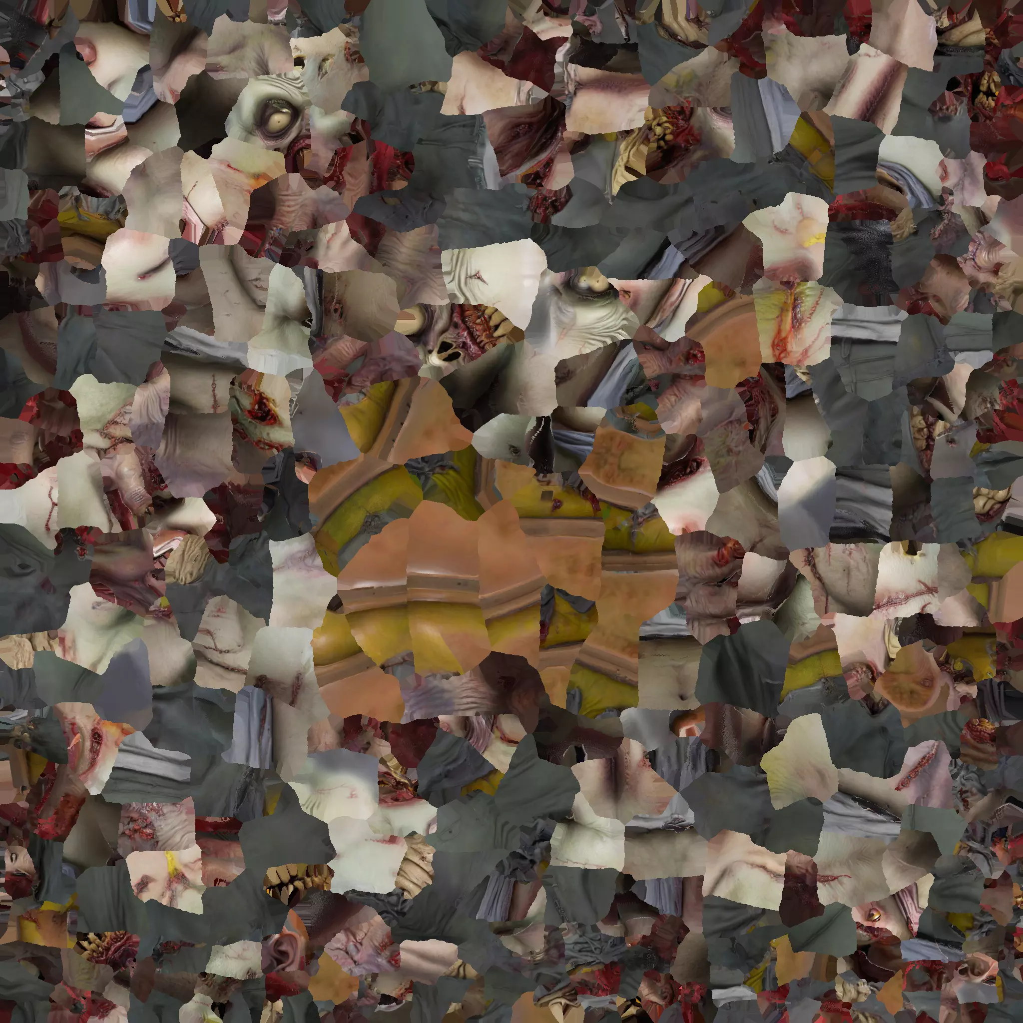 Undead Zombie 3D Model Realistic Horror Figure Free 3D print model_4