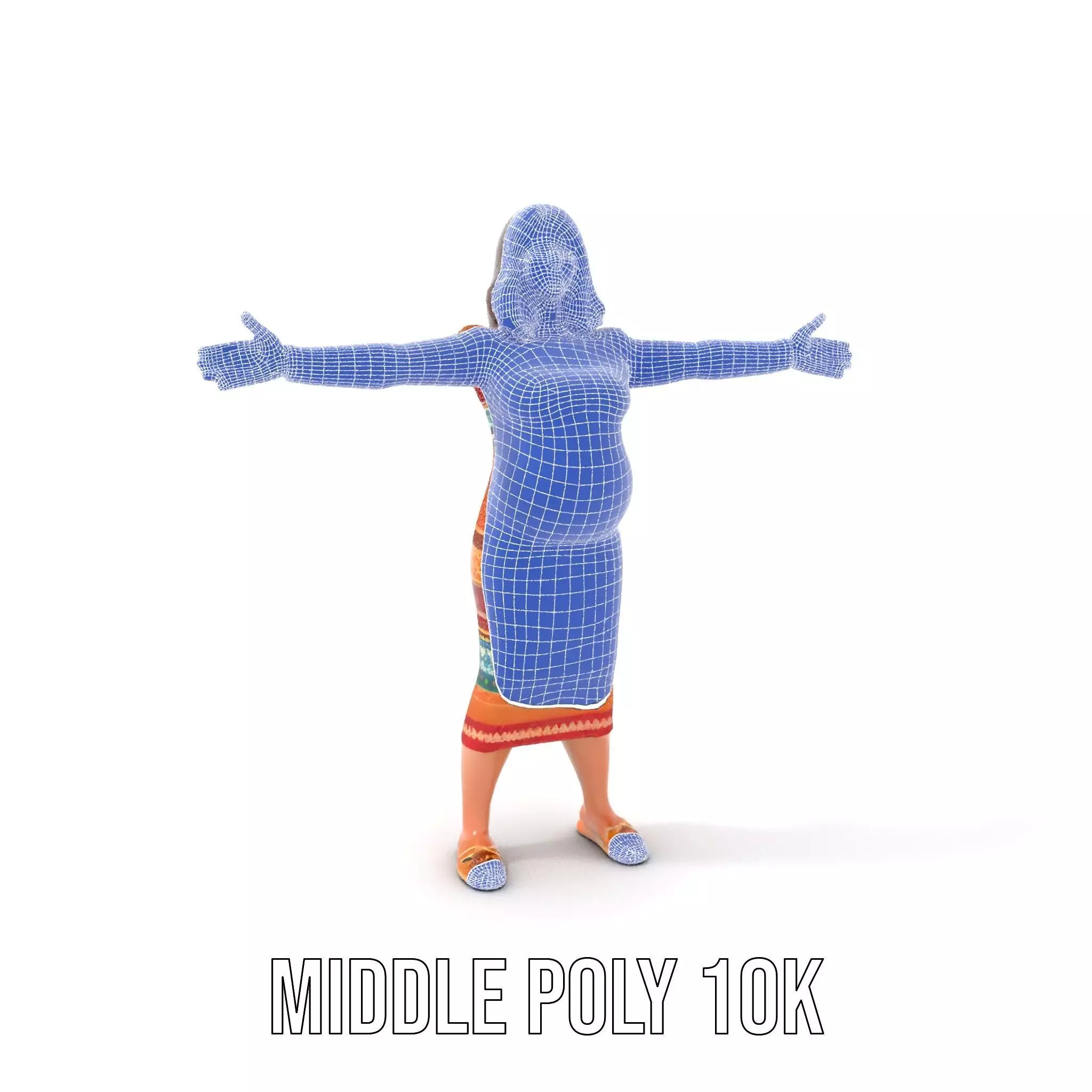 Cozy Knit Dress model pack Low-poly 3D model_29