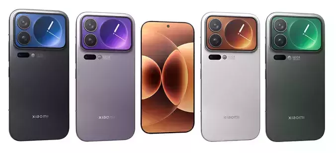 Xiaomi 17 Pro All Colors