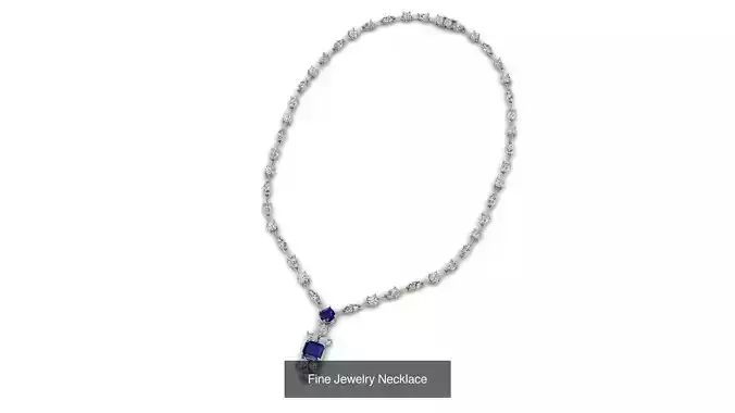 Set o Fine Jewelry Necklace and Earrings