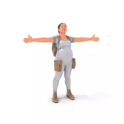 Adventure Maternity model pack Low-poly 3D model