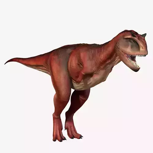 Carnotaurus dinosaur Low-poly 3D model