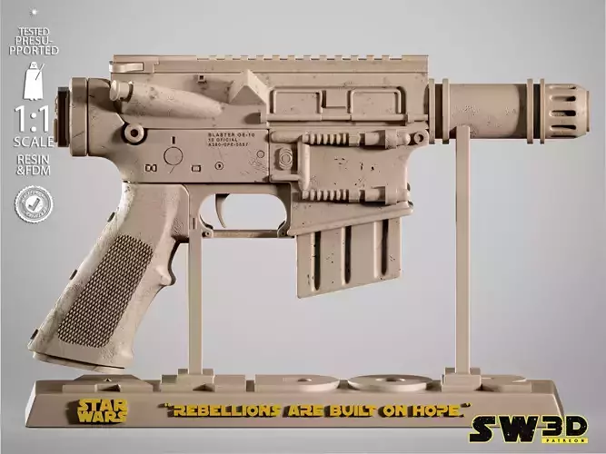 STAR WARS Cassian Andor Blaster Blastech A280-CFE