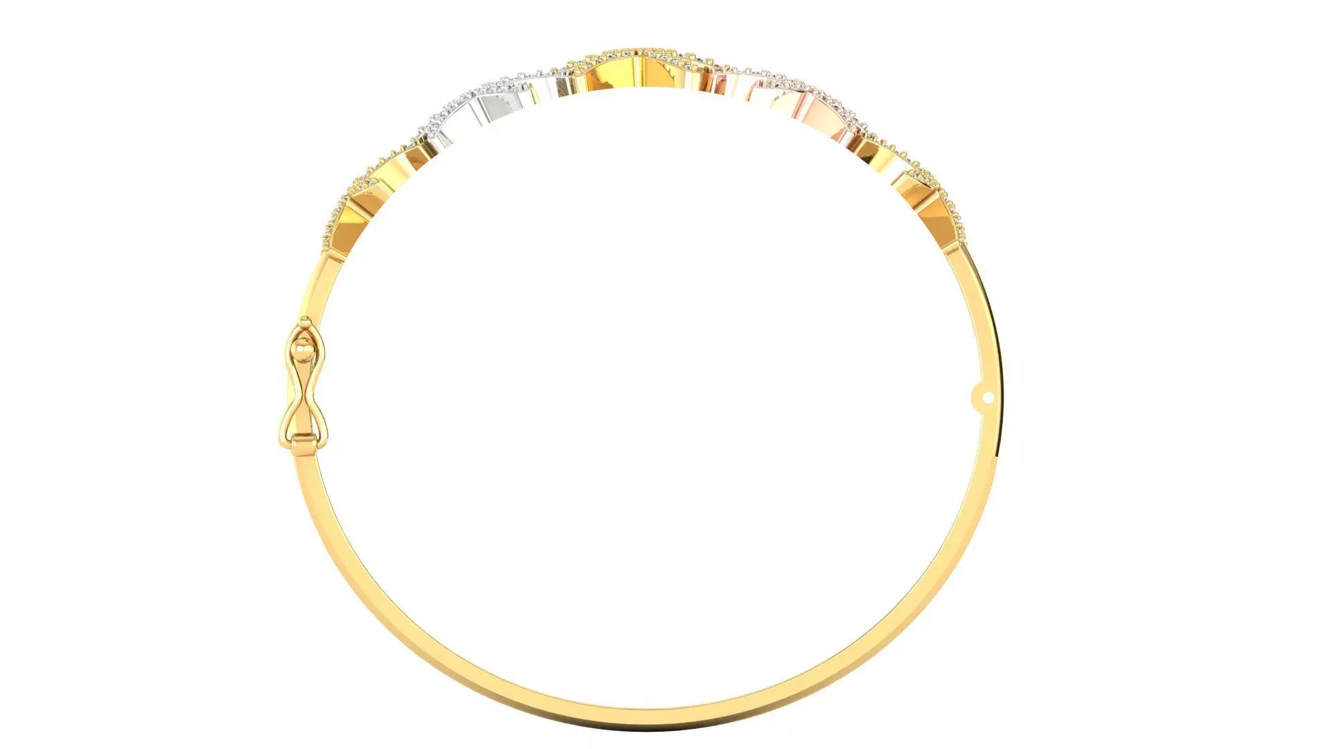 Starfish Bracelet 3D print model_3