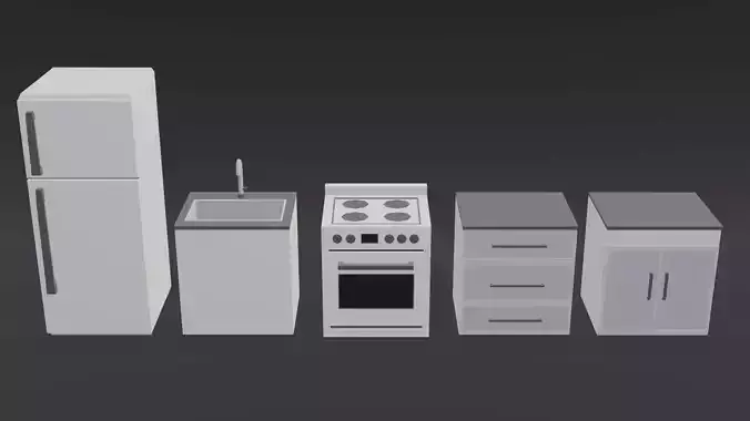 Simple Kitchen Set
