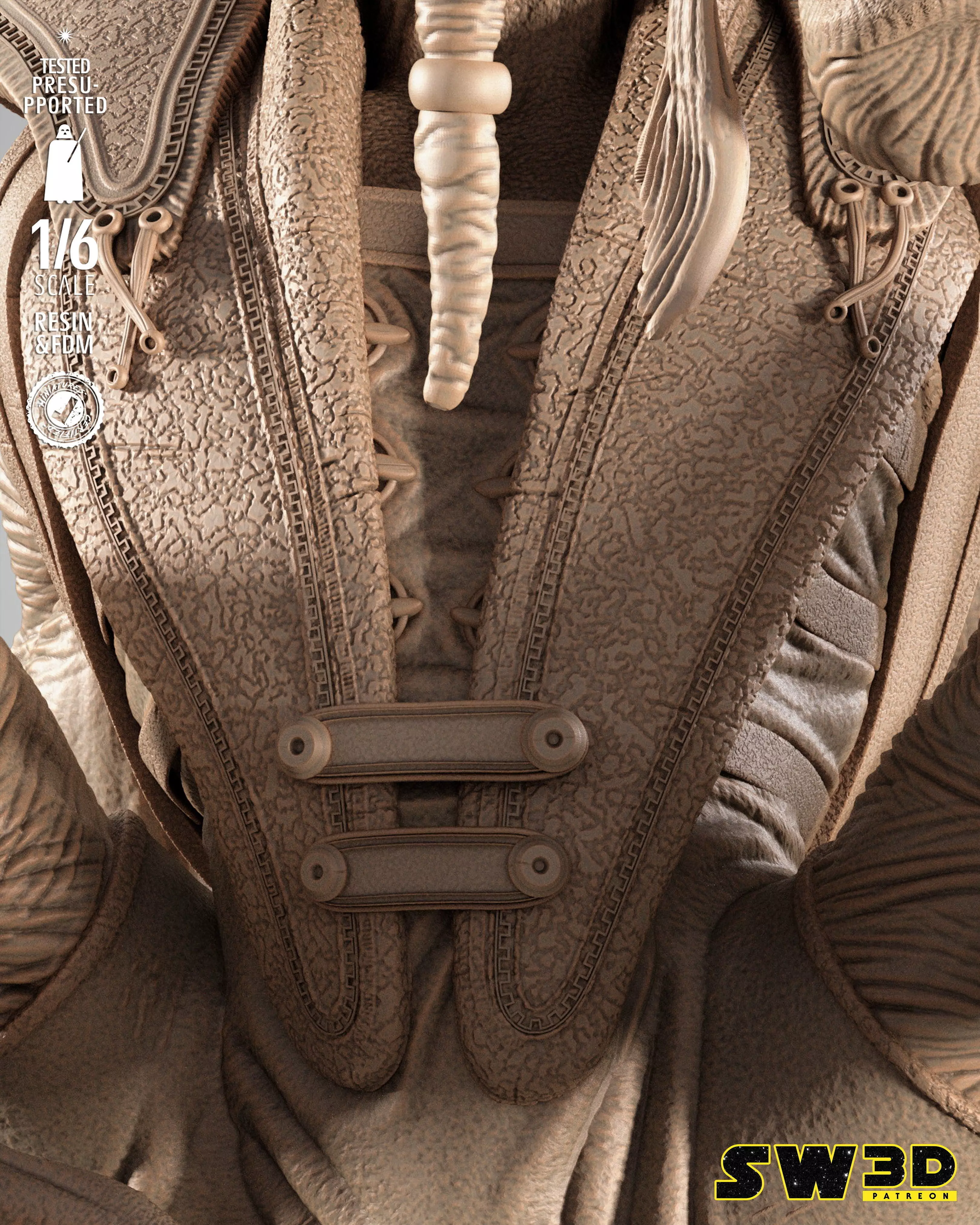 STAR WARS Sebulba Sculpture 3D print model_18