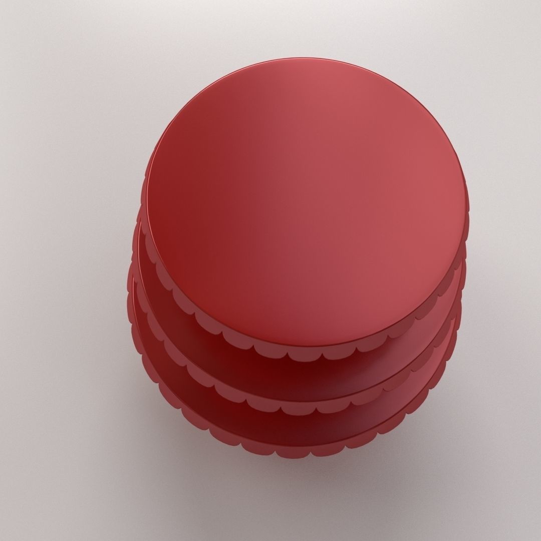 Cake Stand V3 3D model_1