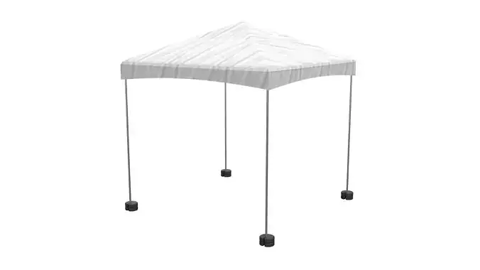 Event Tent 3x3 3D model