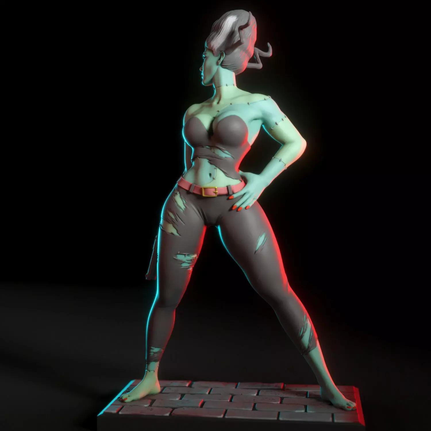 The Bride from Creature Commandos 3D print model_16