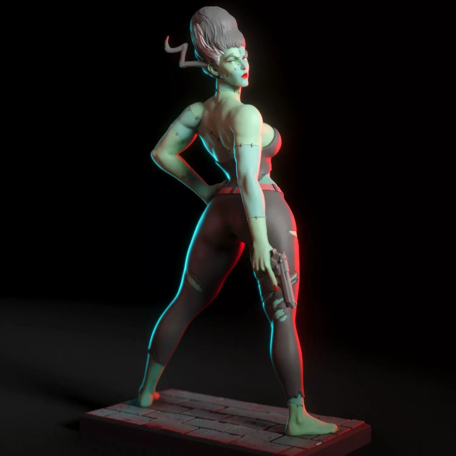The Bride from Creature Commandos 3D print model_1