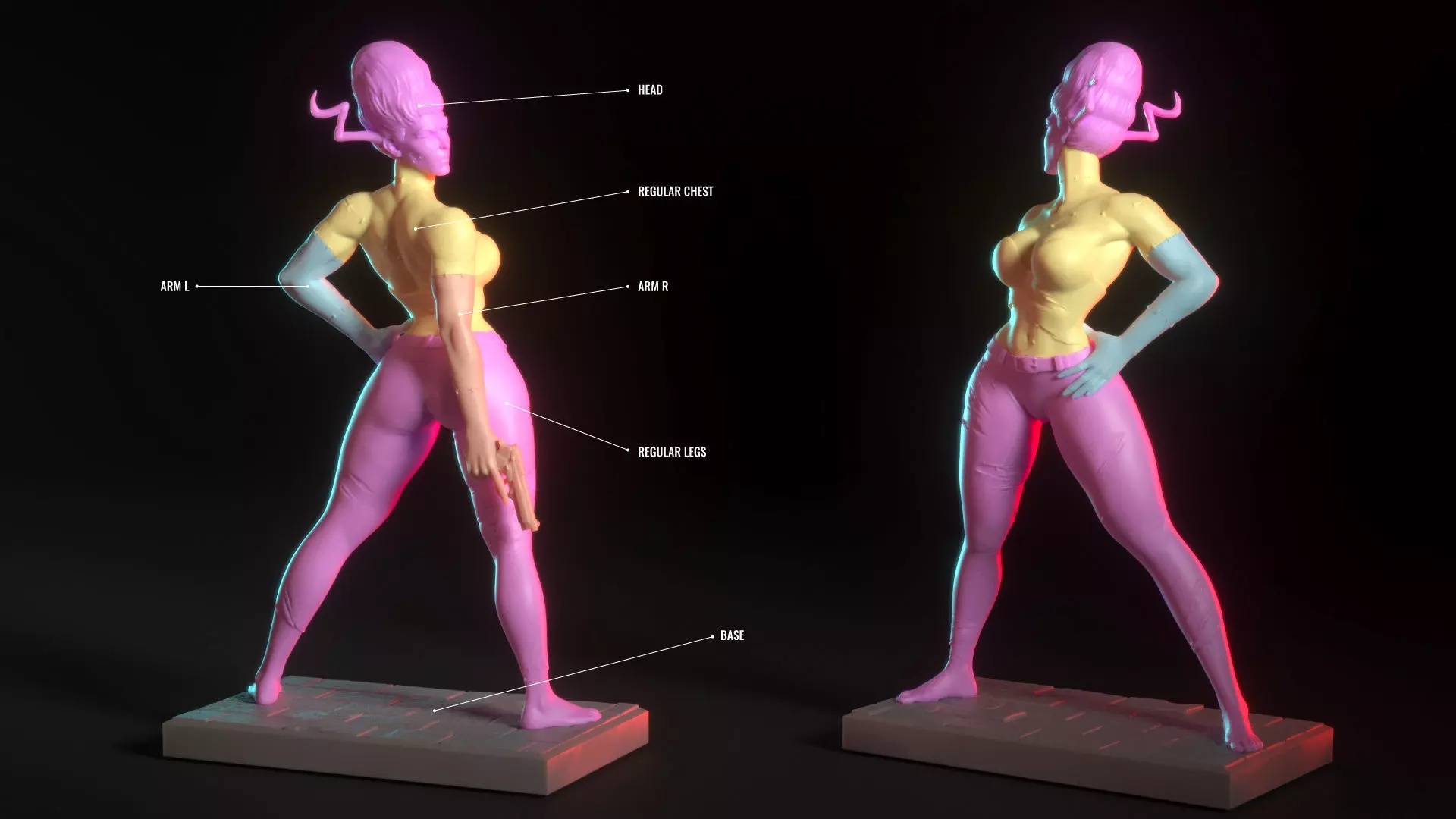 The Bride from Creature Commandos 3D print model_17