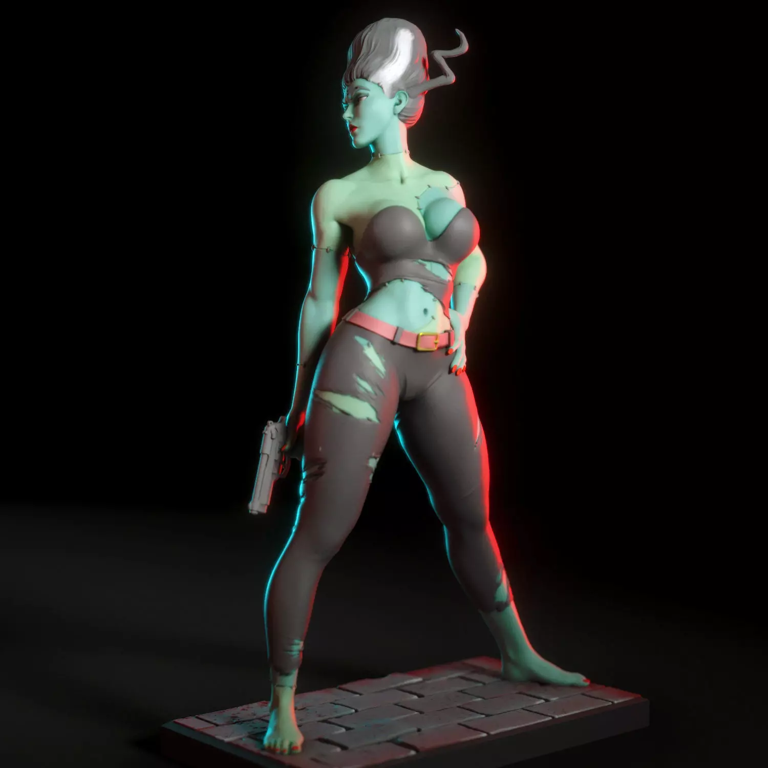 The Bride from Creature Commandos 3D print model_10