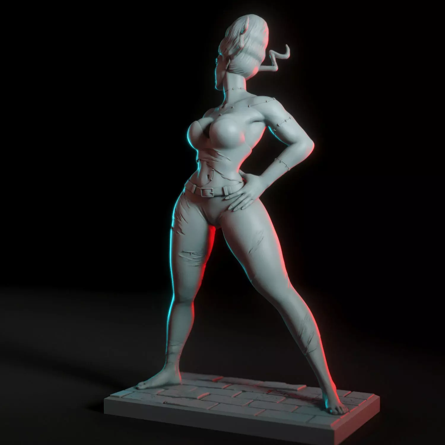 The Bride from Creature Commandos 3D print model_15