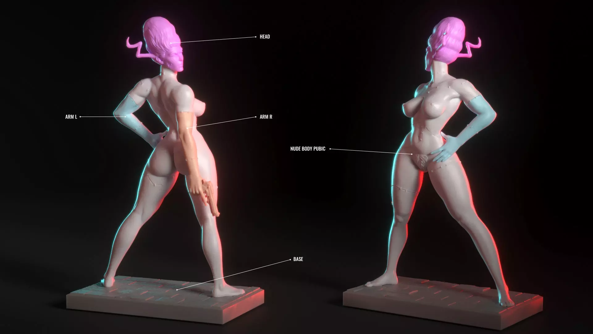 The Bride from Creature Commandos 3D print model_20