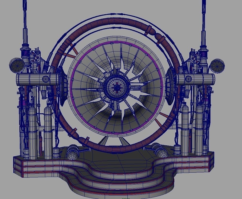Time Machine 3D model_3