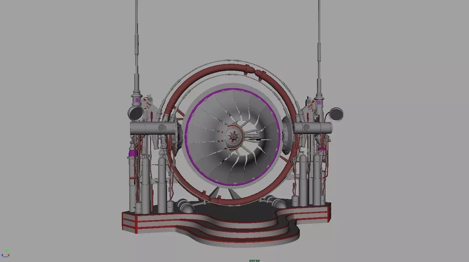 Time Machine 3D model_0