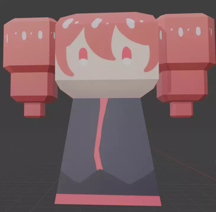 Teto lover 3D model_0