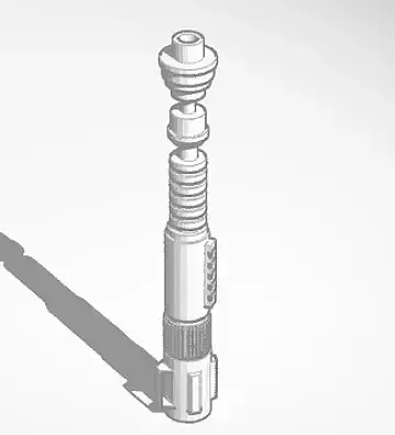 Luke SkyWalkers Light Saber