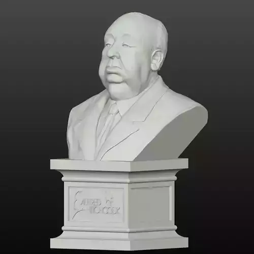 Alfred Hitchcock bust
