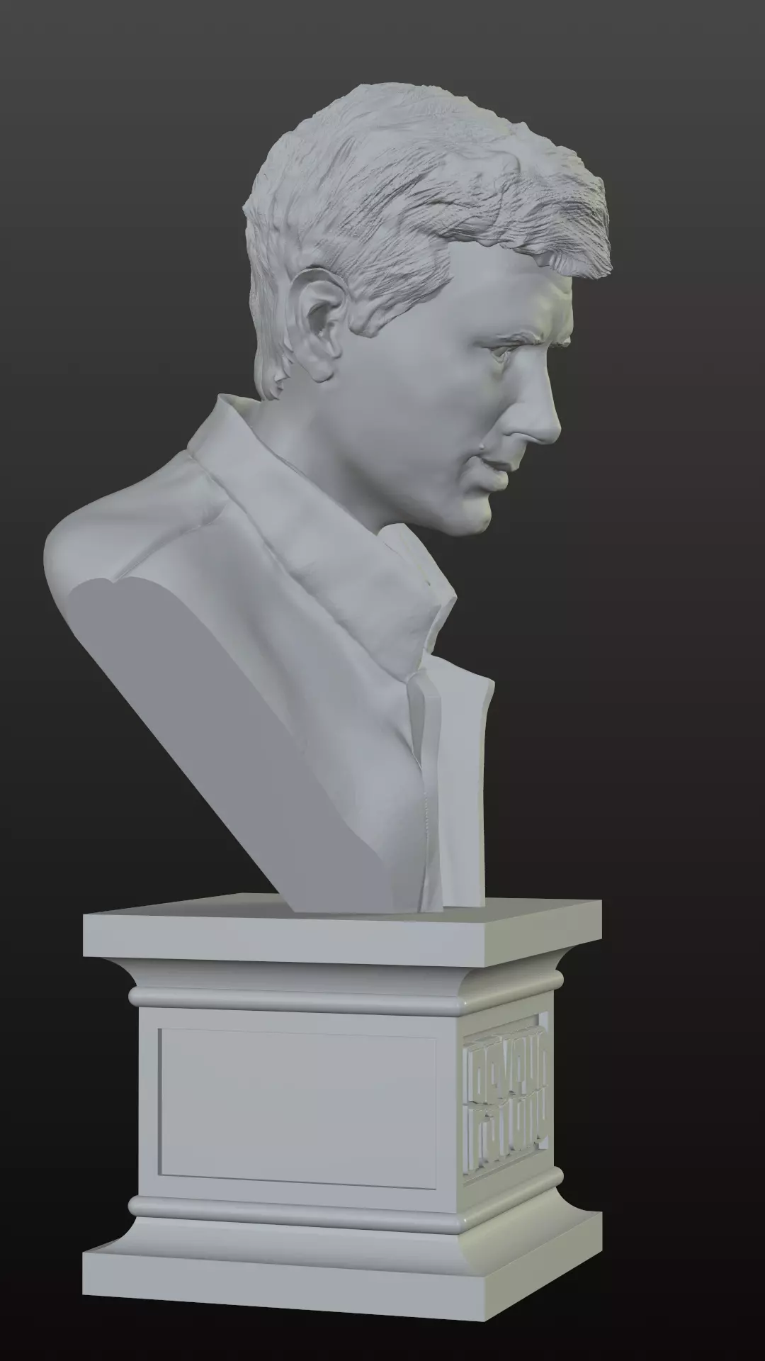 Norman Bates - Psycho bust 3D print model_3