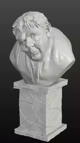 Hunchback of Notre Dame - Charles Laughton bust