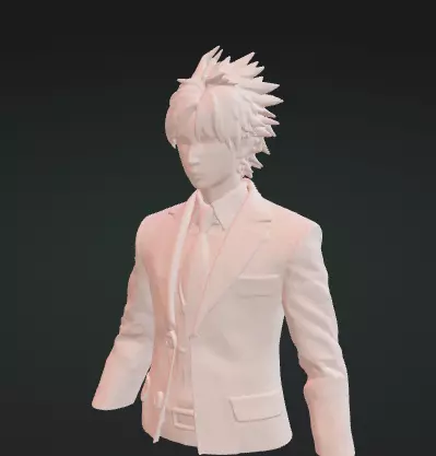 Sanji 3D Model Stylized Anime Character Free 3D print model