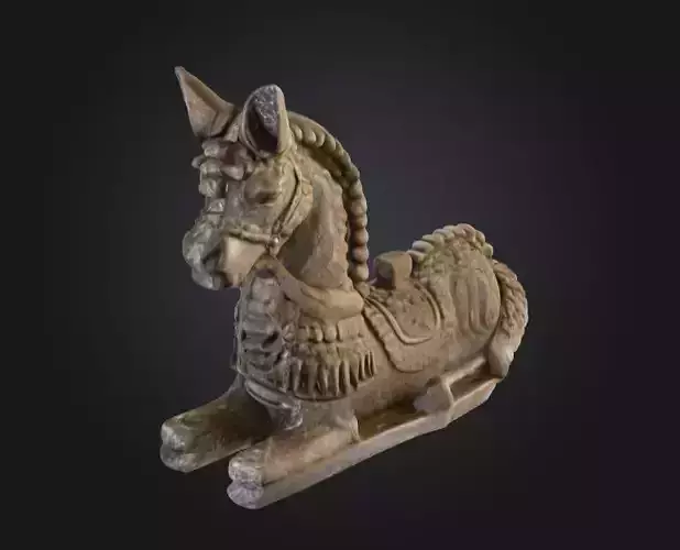 Stone Guardian Horse