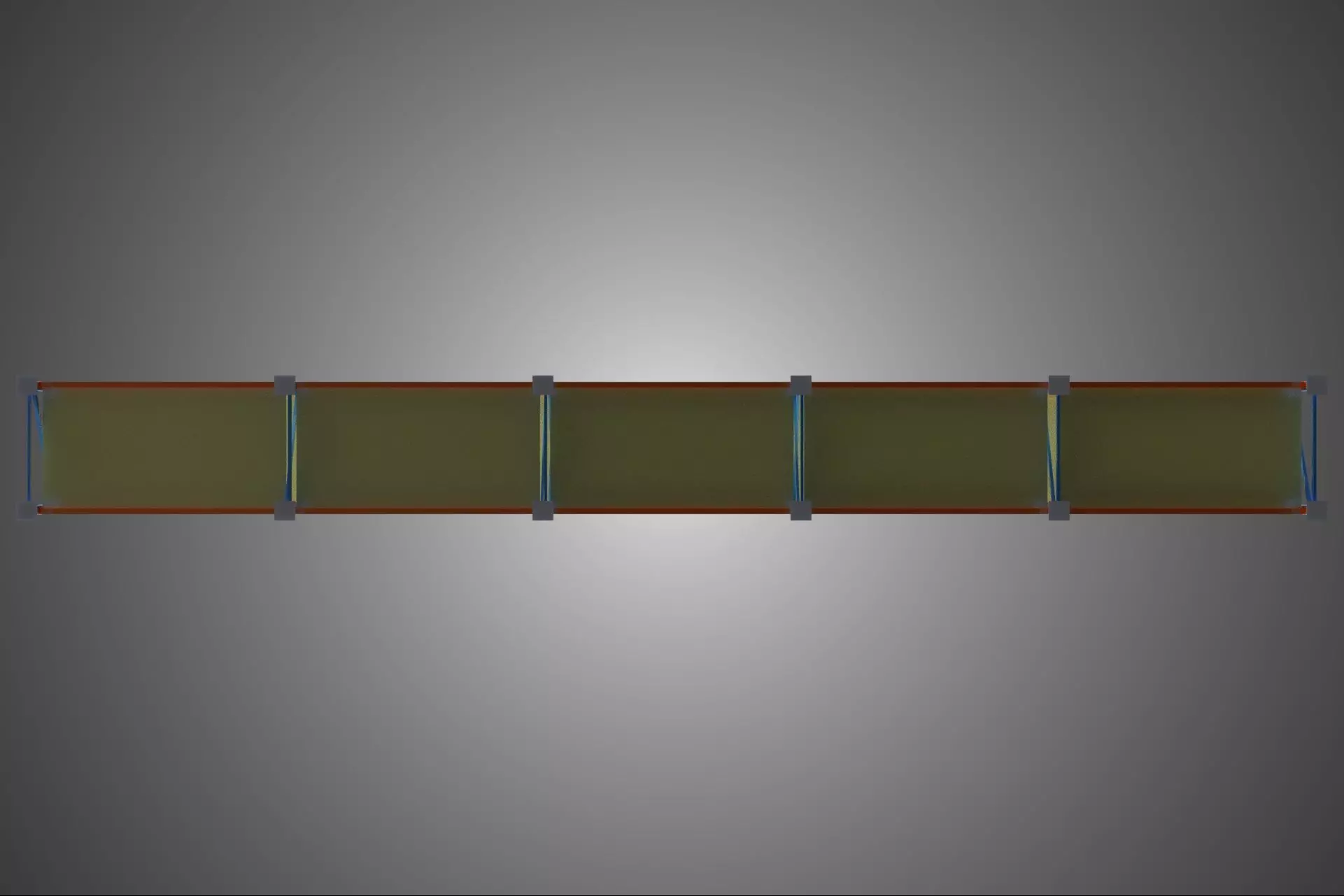 ARRAY ROW SHELF RACK TRAY ROTARY HYDROPONIC PLANT GARDEN TOWER 3D model_16