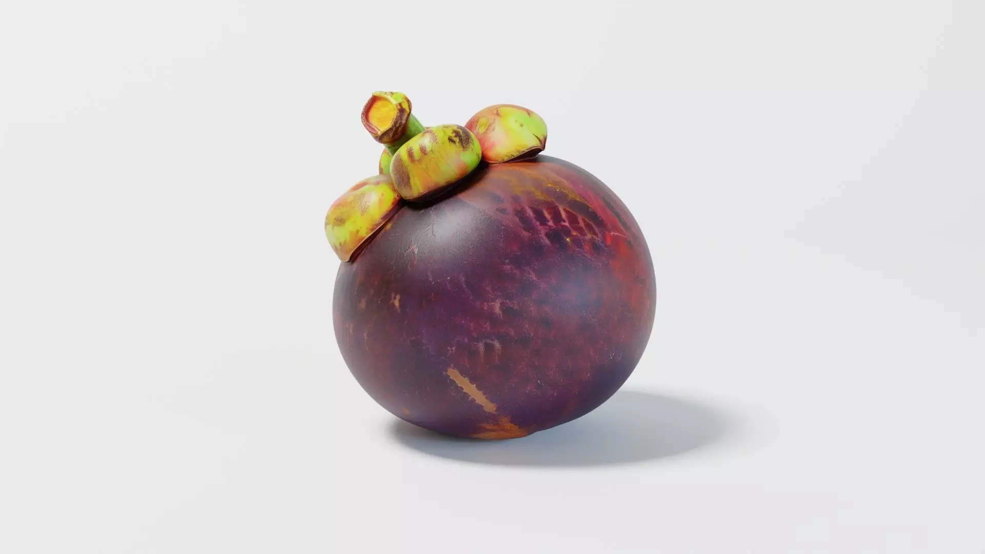 A Mangosteen 3D model_0