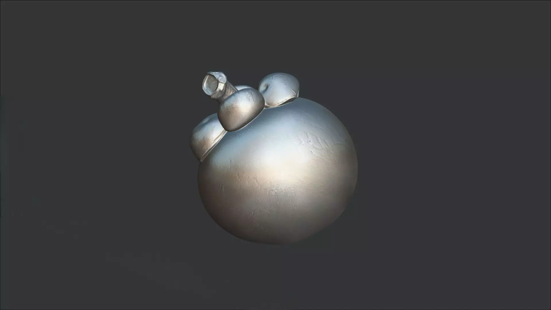 A Mangosteen 3D model_2