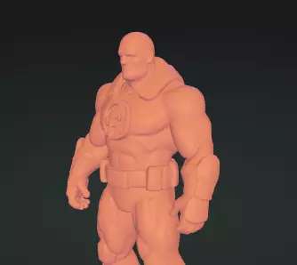 Fantastic Four 3D Model Group of Marvel Superheroes Free 3D print model_0