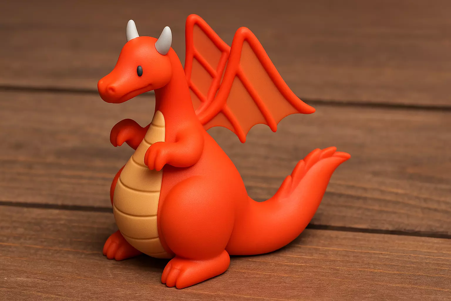 Cute Dragon Figurine 3D print model_0