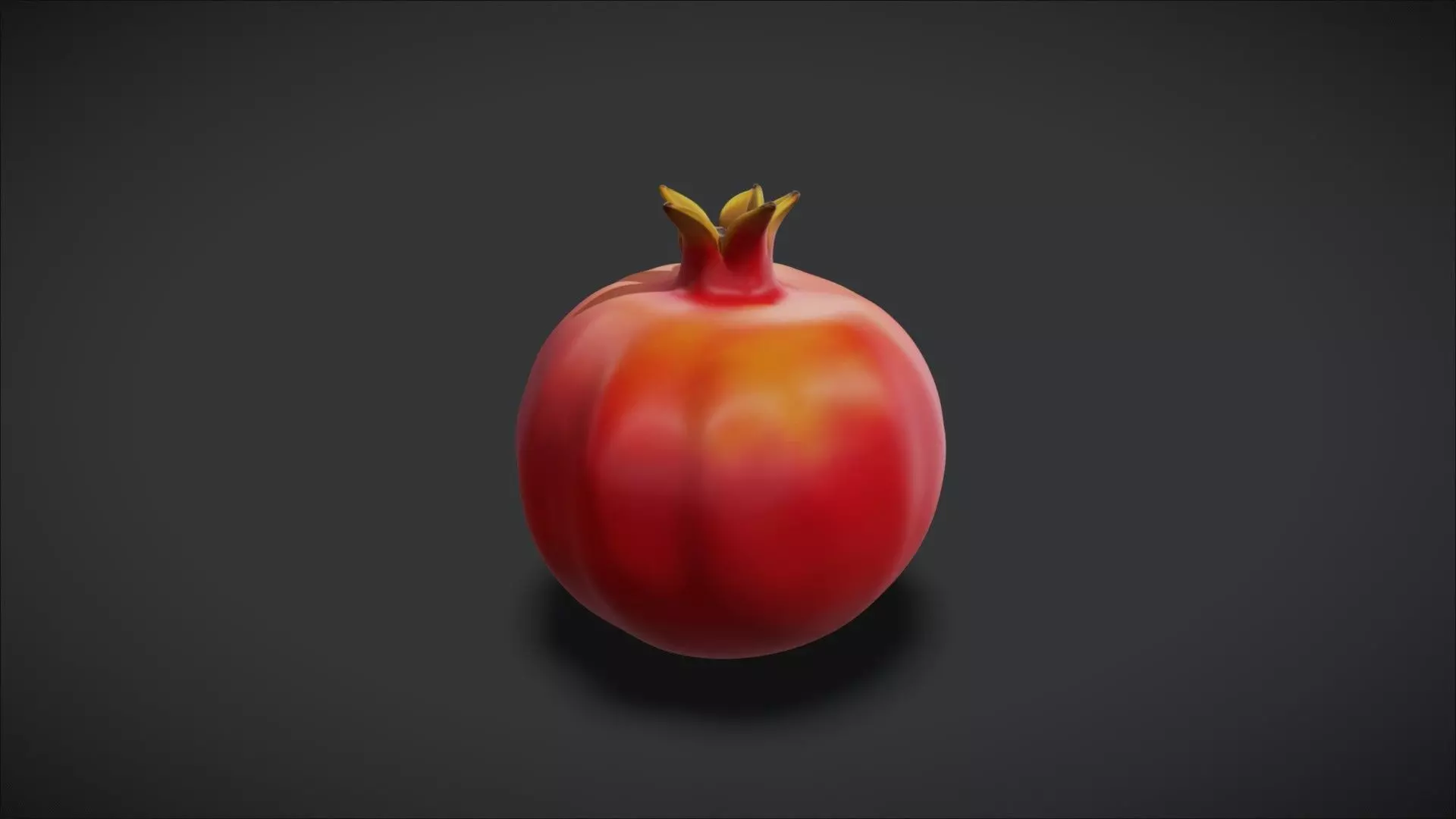 A Pomegranate 3D model_1